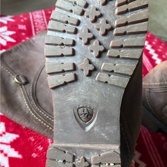 Leather knee high boots sz 11 - Picture 5 of 13